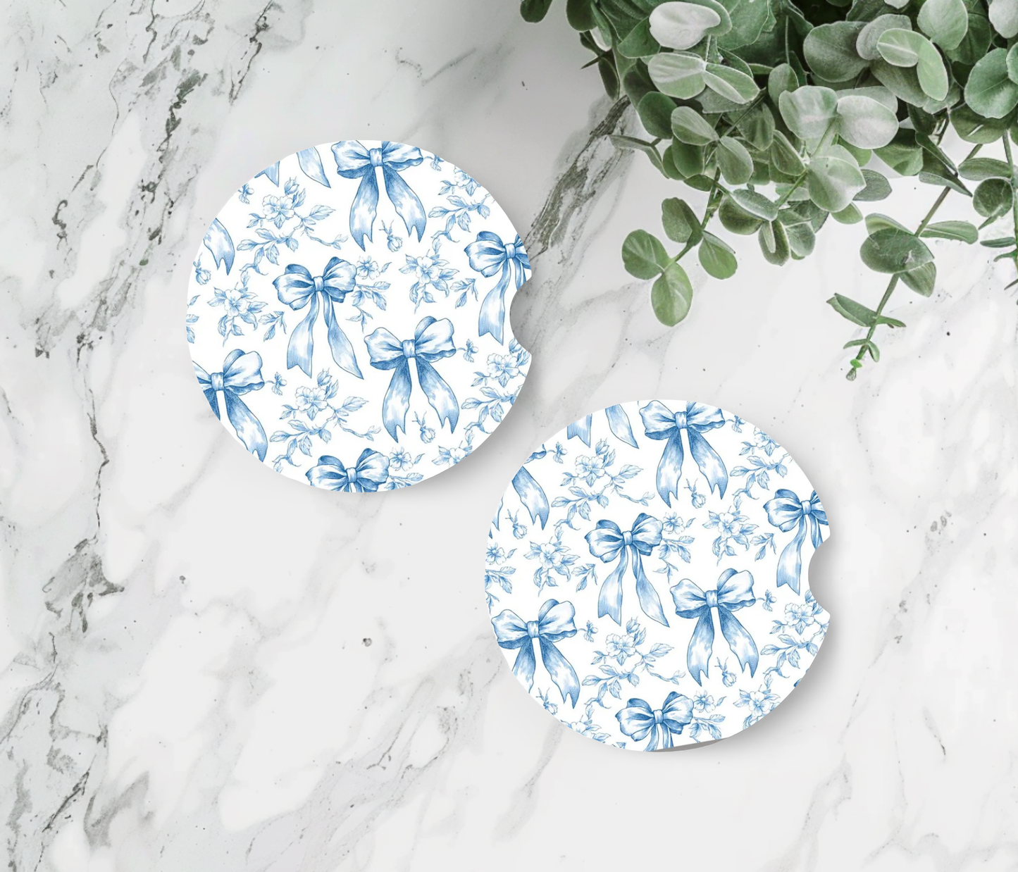Blue Vintage Bows