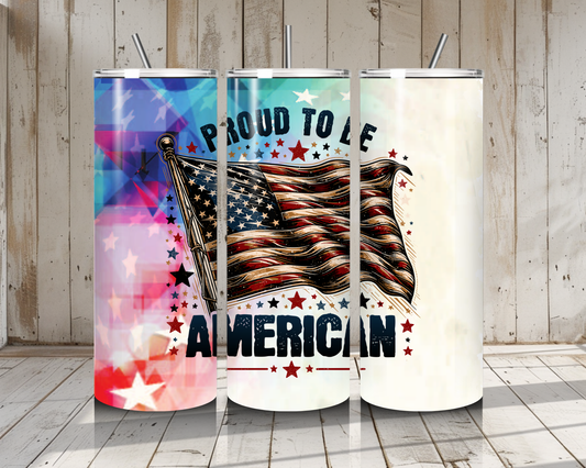 Proud to be an American (White)