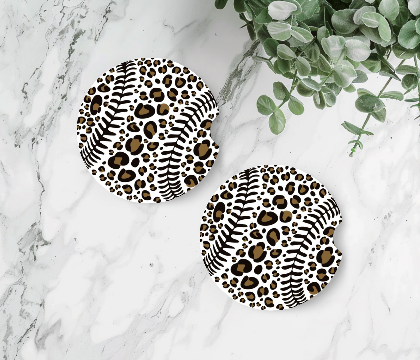 Cheetah Print Baseball
