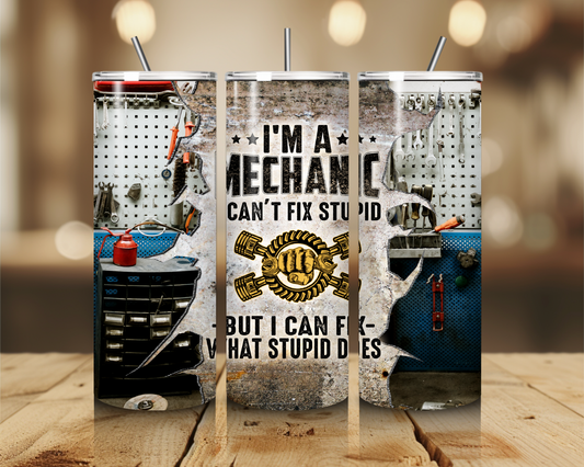 I'm a Mechanic 20oz Tumbler