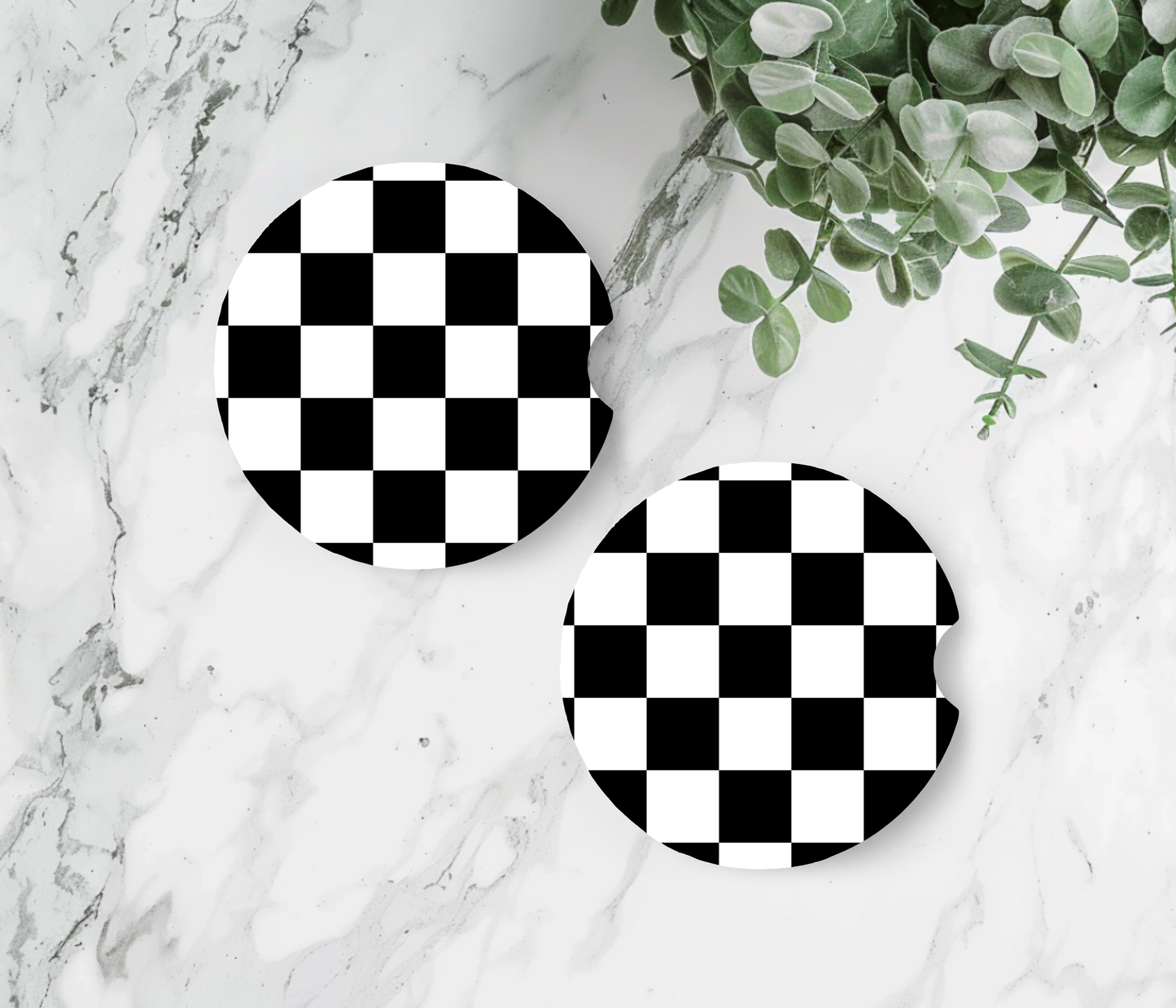 Black Checkered