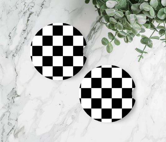 Black Checkered
