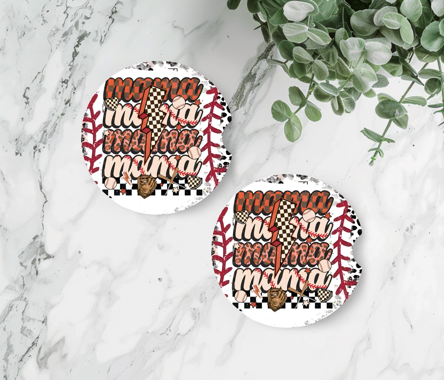 Retro Baseball Mama