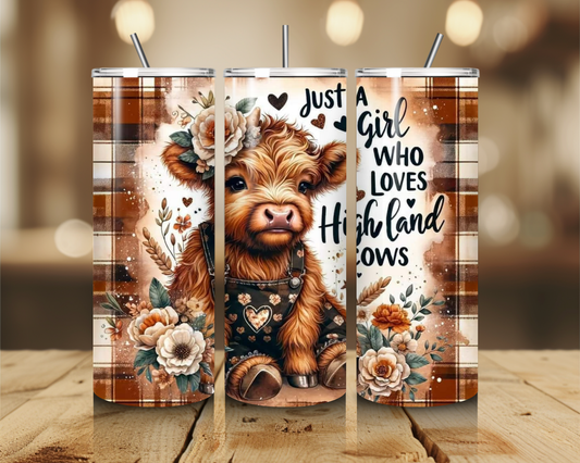Just a Girl Who Loves Highland Cows