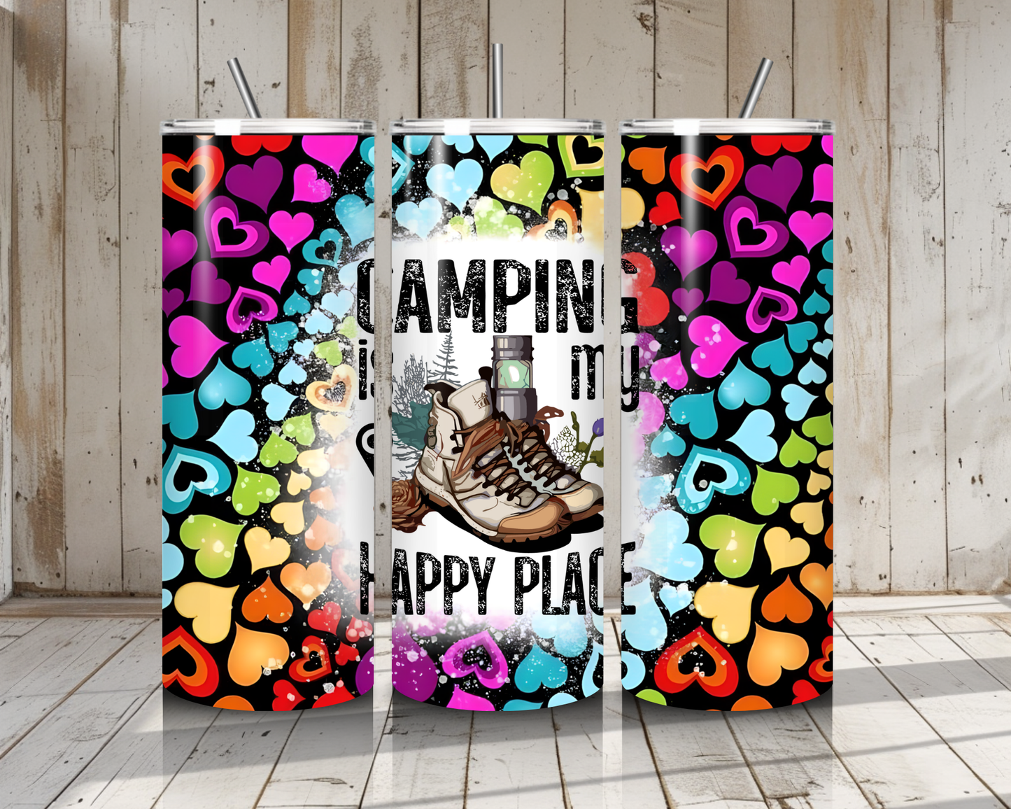 Camping is my Happy Place Colorful