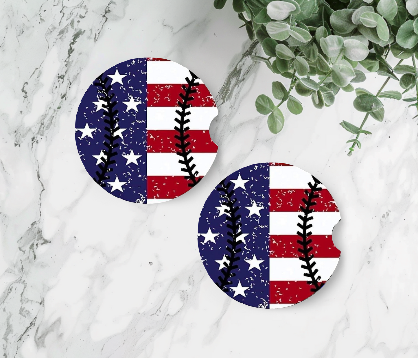American Flag Baseball