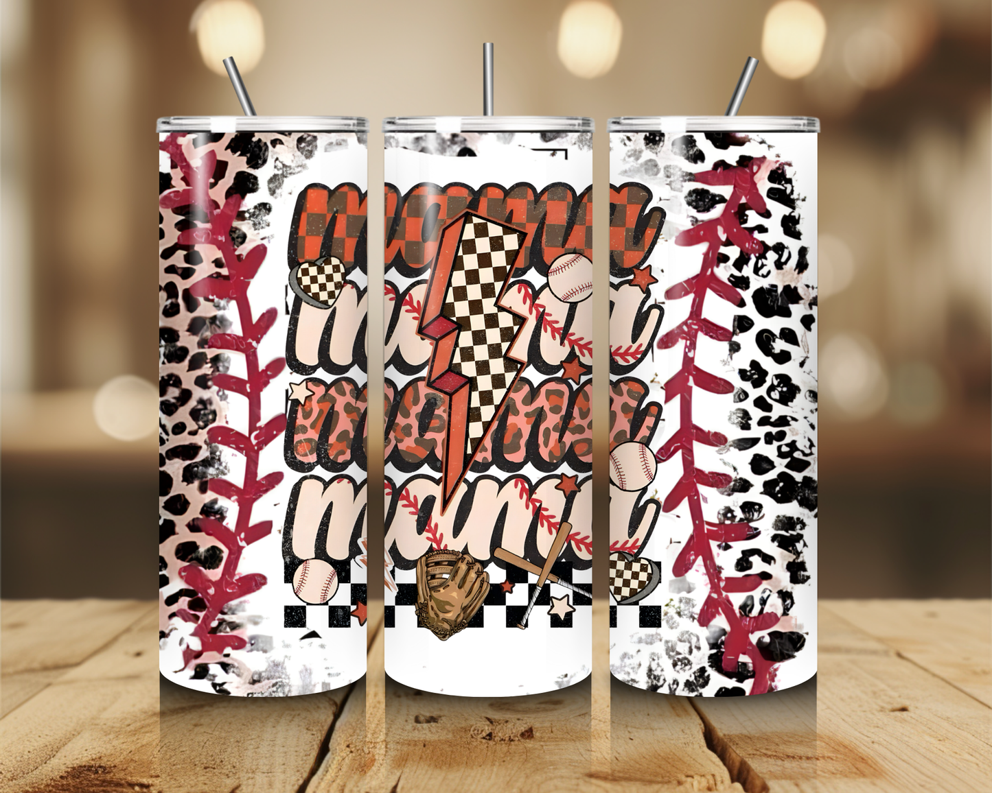 Baseball Mama Cheetah