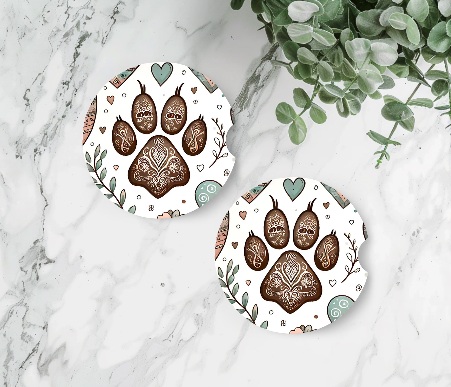 Boho Paw Prints