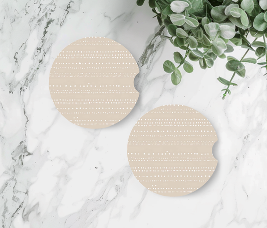 Boho Neutral Dots