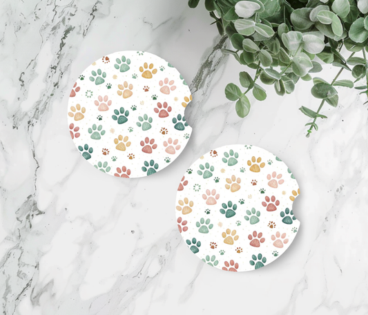 Rainbow Paw Prints